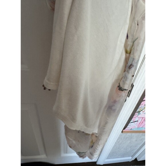 NWOT Lara G.women’s Silk Blend Medium Maxi Long Floral Dress  Made In Italy - Picture 5 of 11